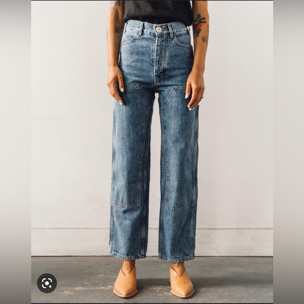 New Jesse Kamm Handy Pants in Cowboy Denim, size 0